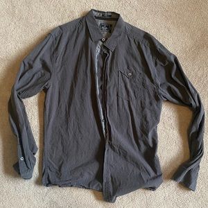 Artistry in Motion Gray Button Down